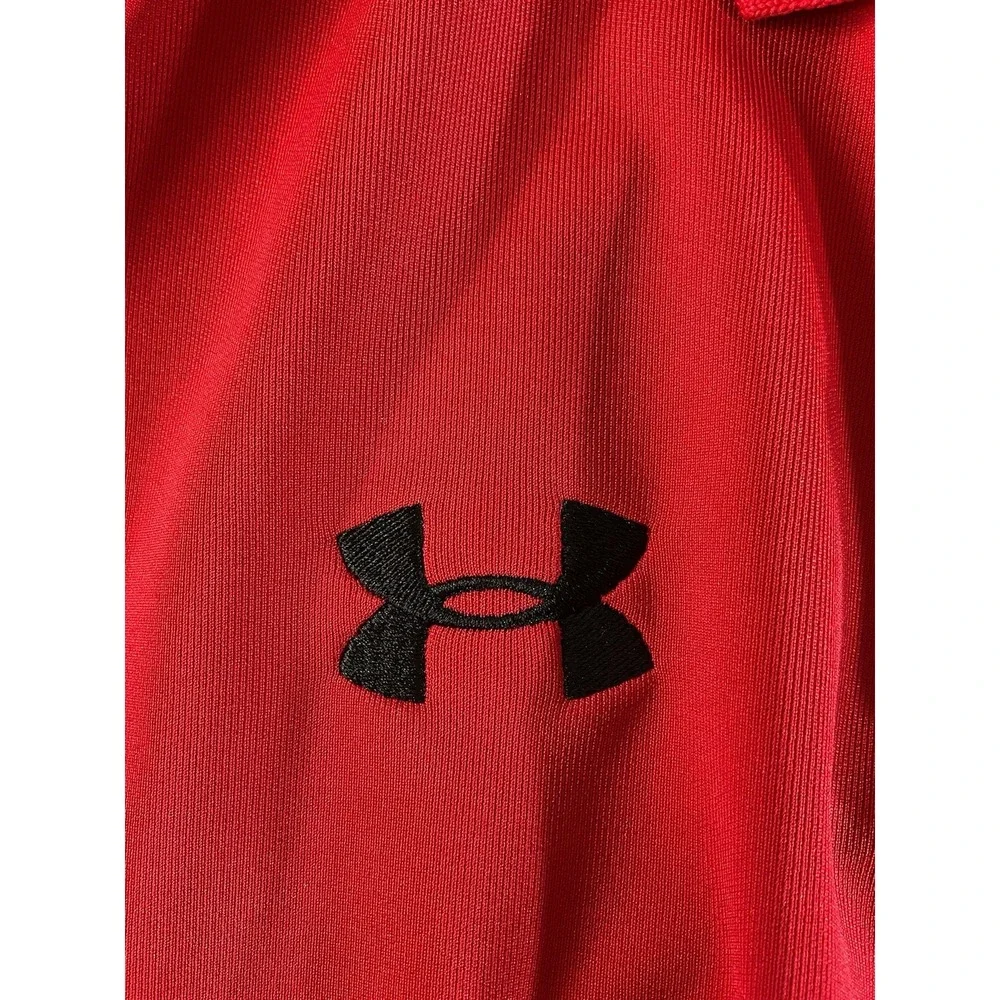 Under Armor/ Utah ‎ Heat Gear Large Short Sleeve Red